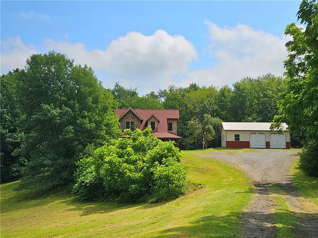 459 Big Knob Road Rochester, PA 15074 - Photo 3 of 48 a view of a swimming pool with a yard