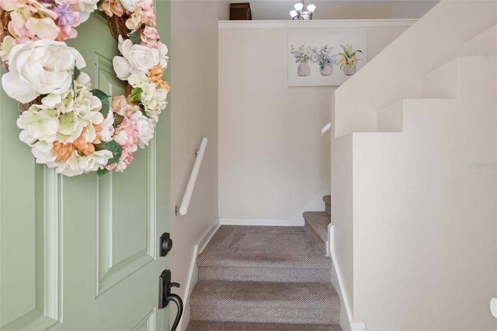 6406 Rosefinch Court, Unit 204 Lakewood Ranch, FL 34202 - Photo 3 of 36 a view of staircase with white walls