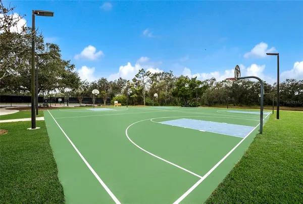 a view of a tennis court