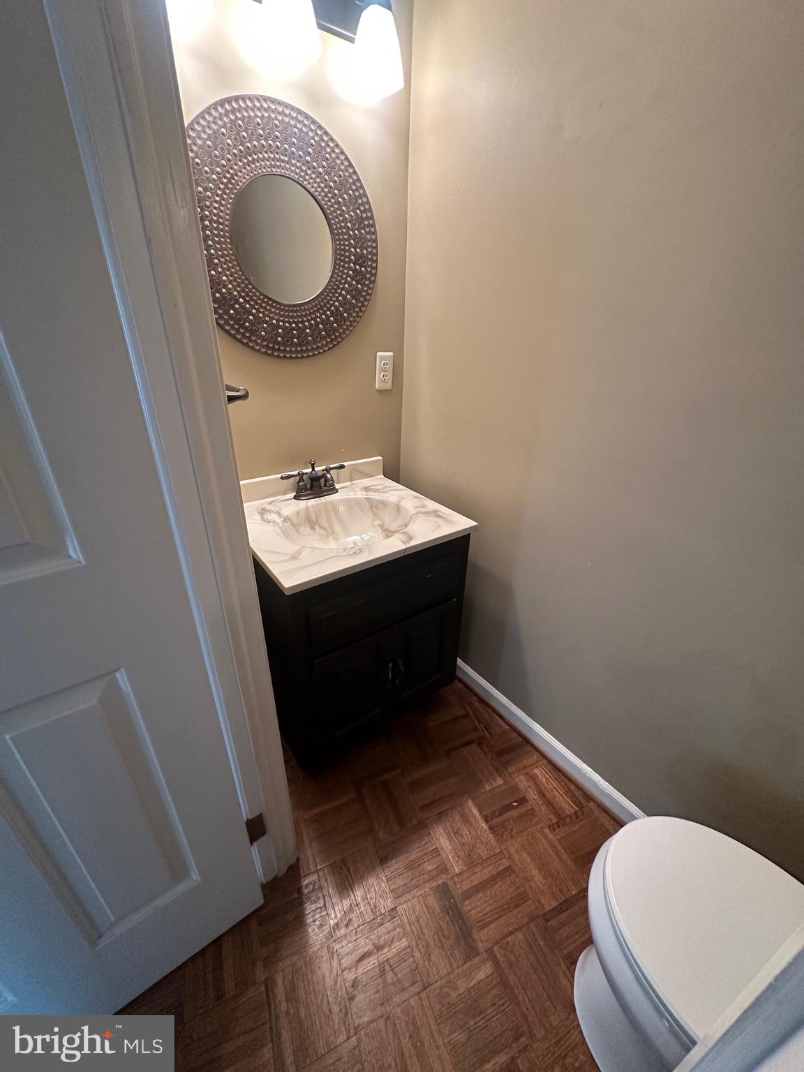 100 Llanalew Road, Unit 7 Haverford, PA 19041 - Photo 8 of 16 powder room /vanity, new toilet