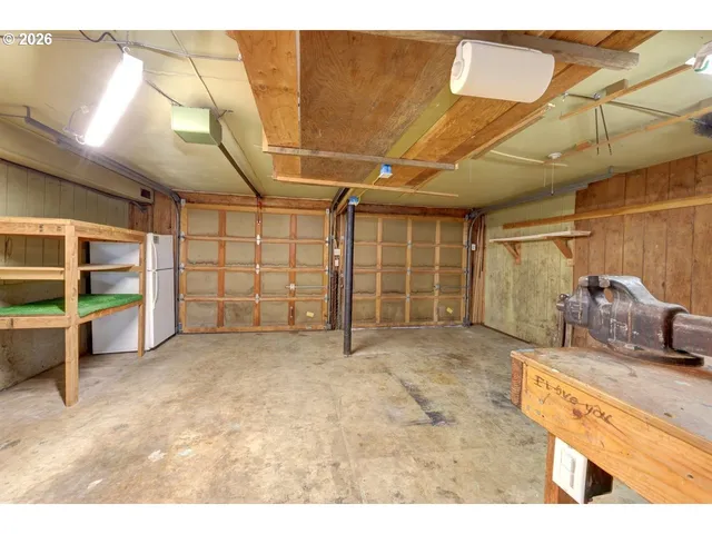 a view of a living room and bathroom