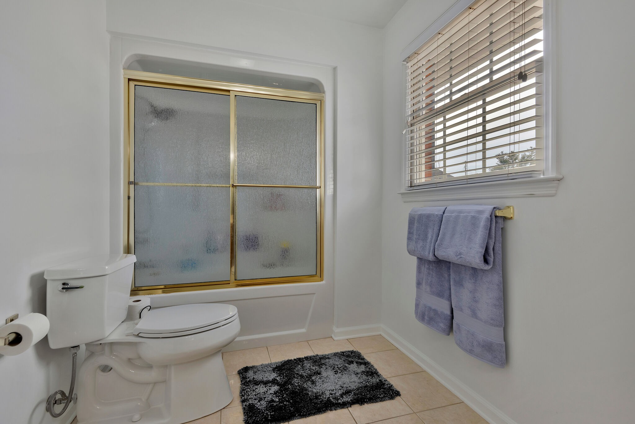 1102 High Lake Drive Dickson, TN 37055 - Photo 23 of 50 a bathroom with a toilet a window and shower