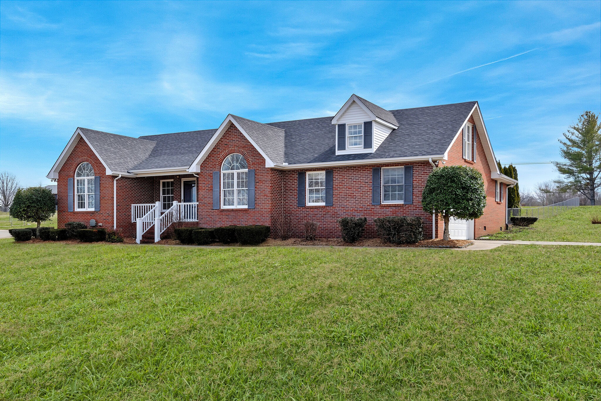 1102 High Lake Drive Dickson, TN 37055 - Photo 38 of 50 a front view of a house with a yard
