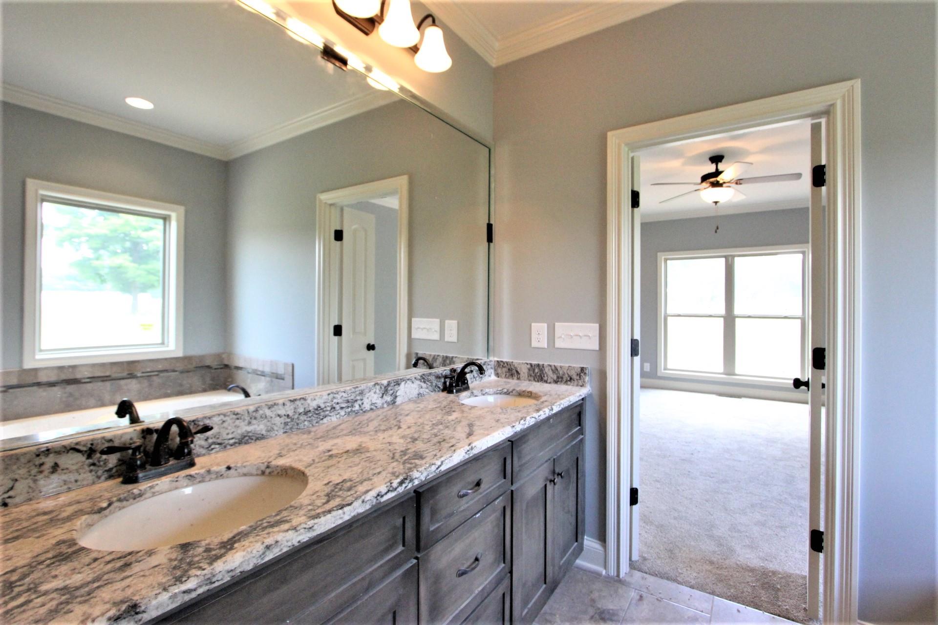 80 Cherokee Dock Road, Unit 13 Lebanon, TN 37087 - Photo 19 of 28 Master Bath With Custom Maple Cabinets