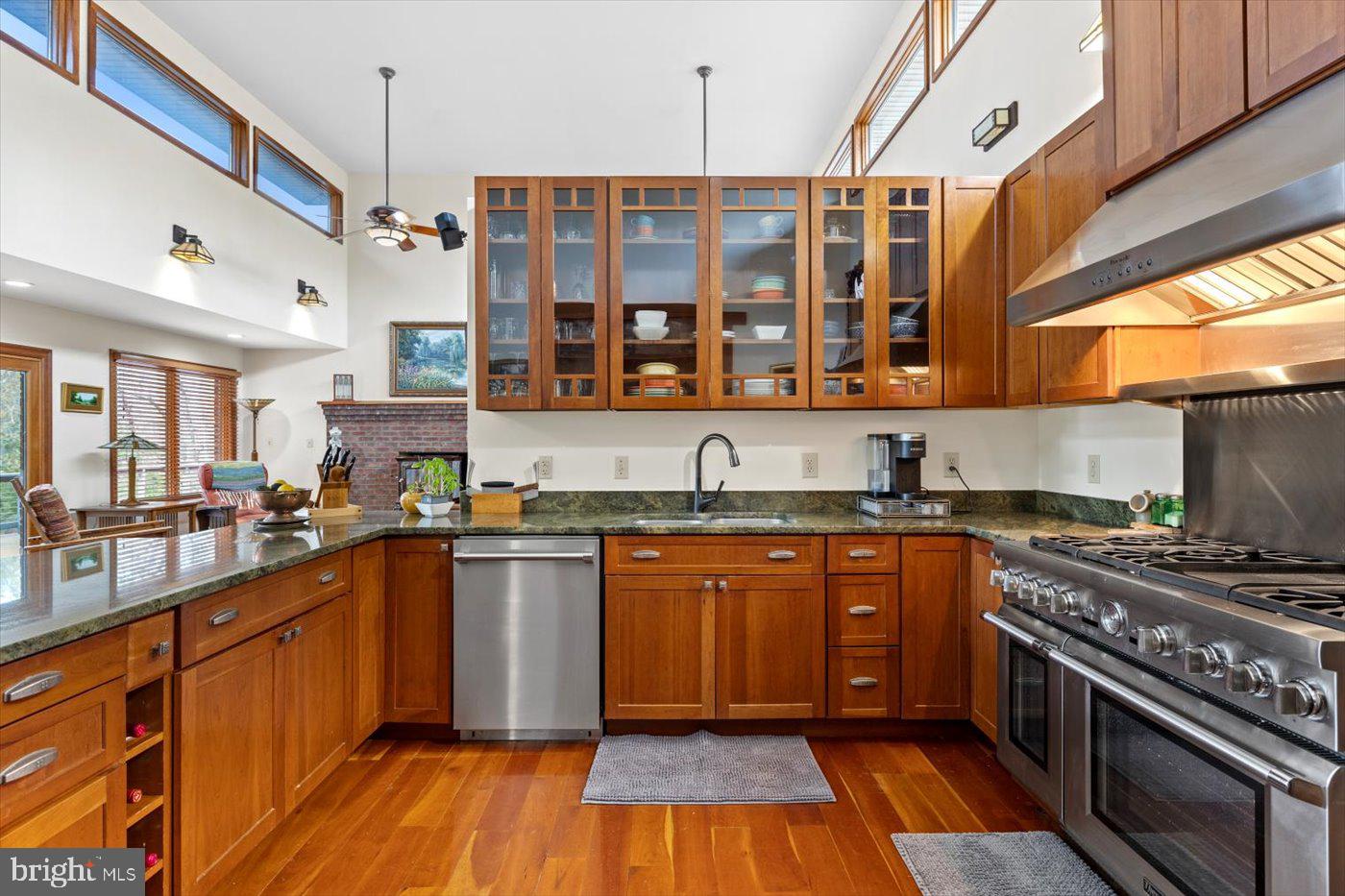 29227 General Rhodes Lane Rhoadesville, VA 22542 - Photo 17 of 129 a kitchen with stainless steel appliances granite countertop a stove and a sink