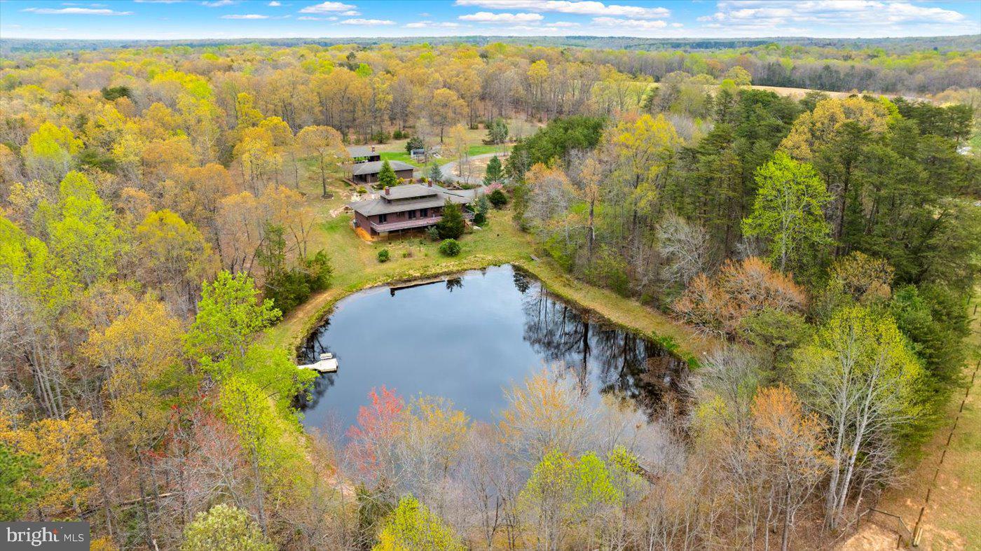 29227 General Rhodes Lane Rhoadesville, VA 22542 - Photo 35 of 129 Frank Lloyd Wright-style retreat | pond & acreage.