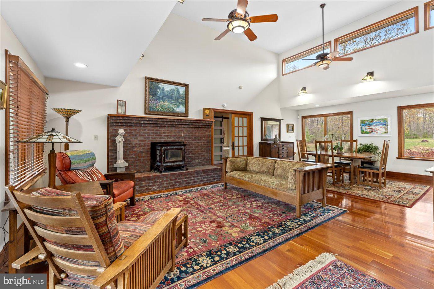 29227 General Rhodes Lane Rhoadesville, VA 22542 - Photo 7 of 129 a living room with furniture and a fireplace