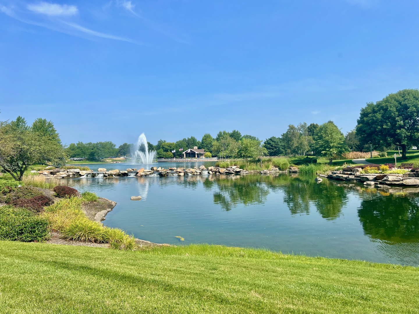14013 Francesca Cove Huntley, IL 60142 - Photo 41 of 60 a view of a lake with houses