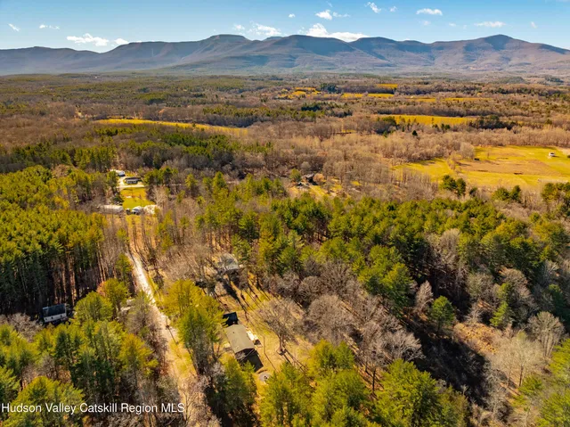 a view of an empty room with wooden floor fireplace and a window