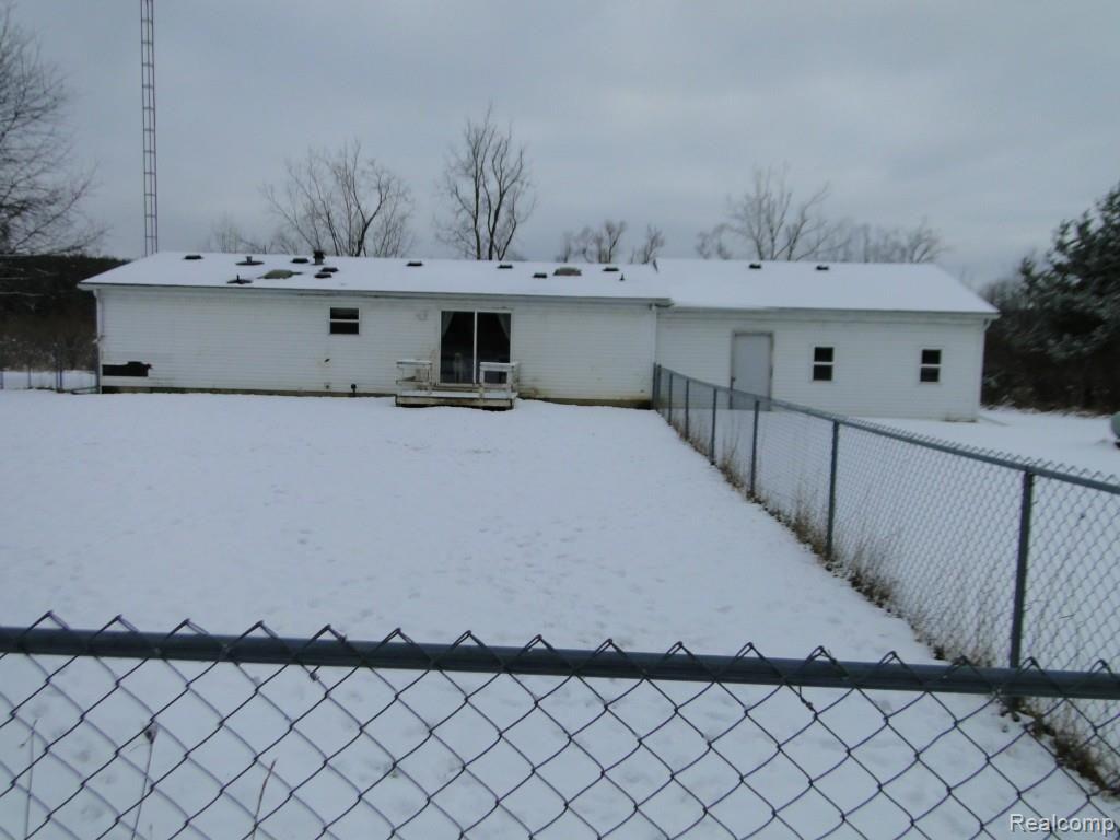 5900 Fostoria Road Columbiaville, MI 48421 - Photo 25 of 28 Fenced Back Yard