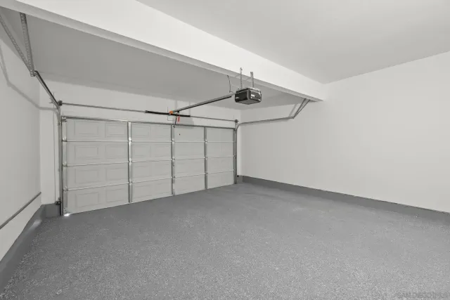 a view of a room with an empty space