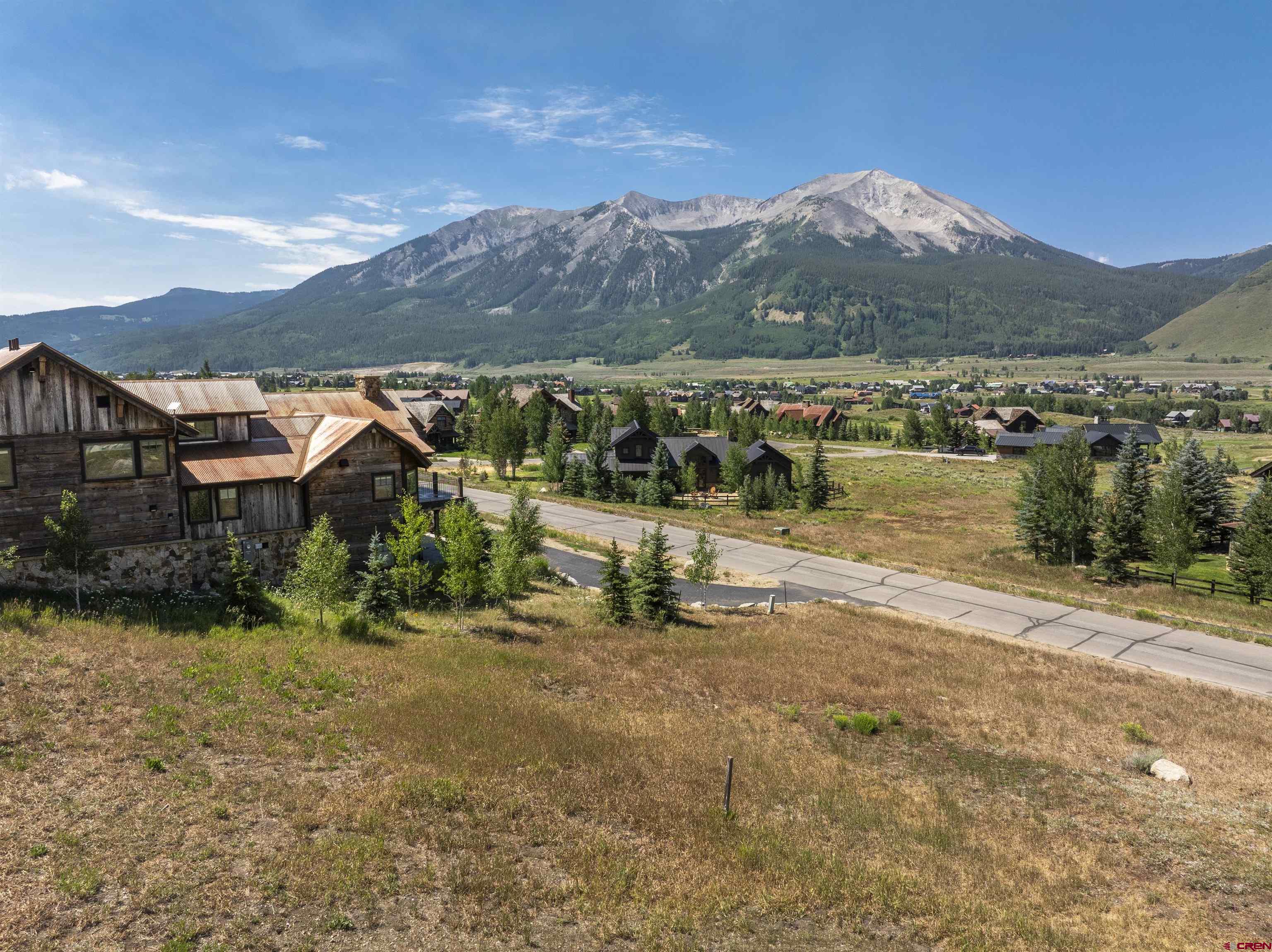 434 Country Club Drive Crested Butte, CO 81224 - Photo 8 of 24 a view of a town with mountains in the background