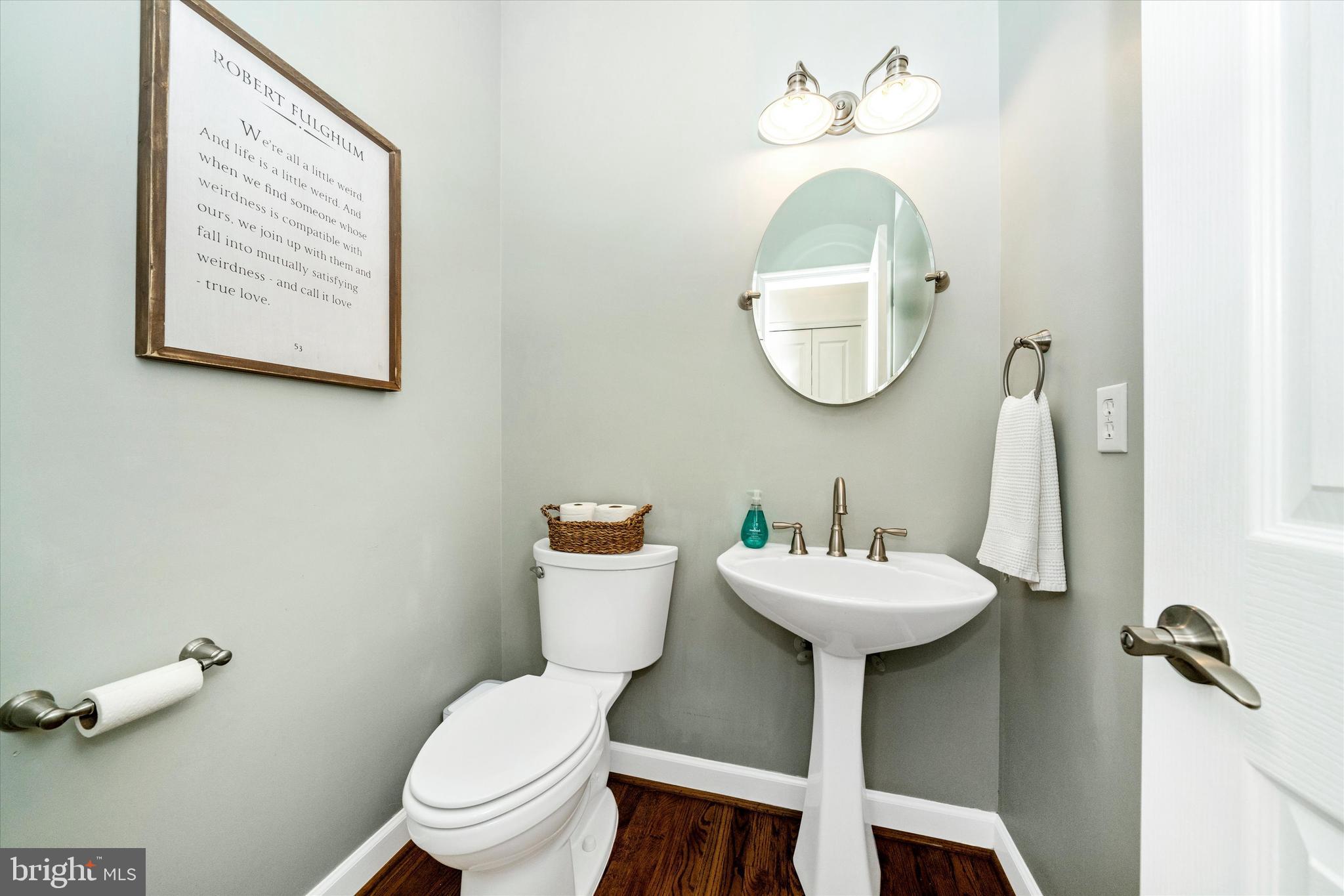 2447 Merchant Street Frederick, MD 21701 - Photo 22 of 56 Main Level Guest Half Bath