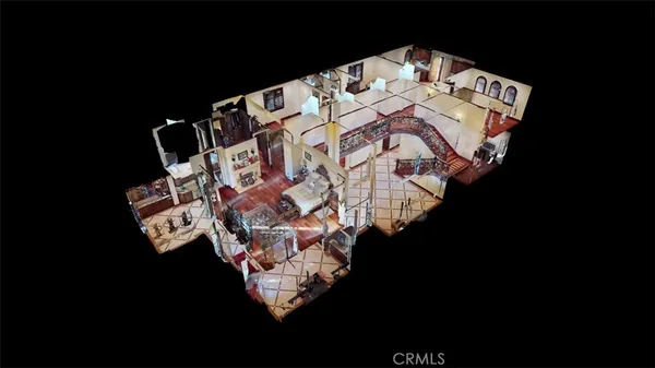 a view of water heater room with floor to ceiling window