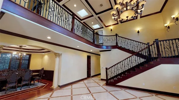 a view of entryway and hall