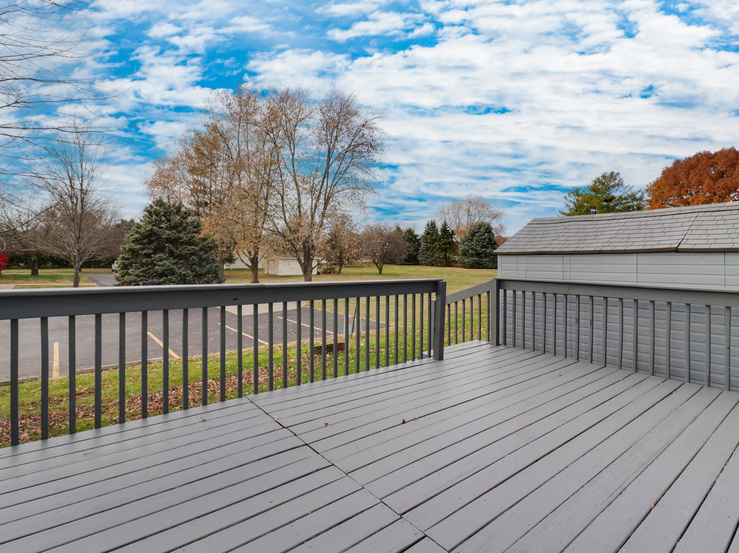 109 Sandra Court Normal, IL 61761 - Photo 32 of 35 a balcony with wooden floor and fence