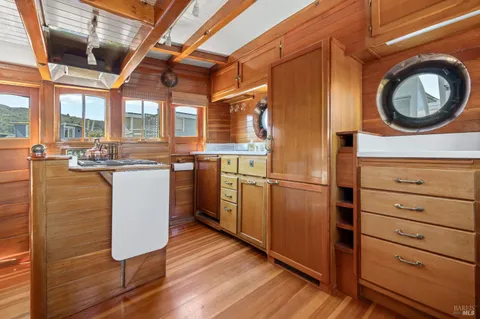 a close view of a sink and a mirror
