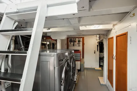 a aerial view of a house with a ocean view