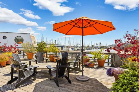 a front view of a building