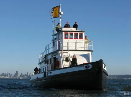 a living room with a bed