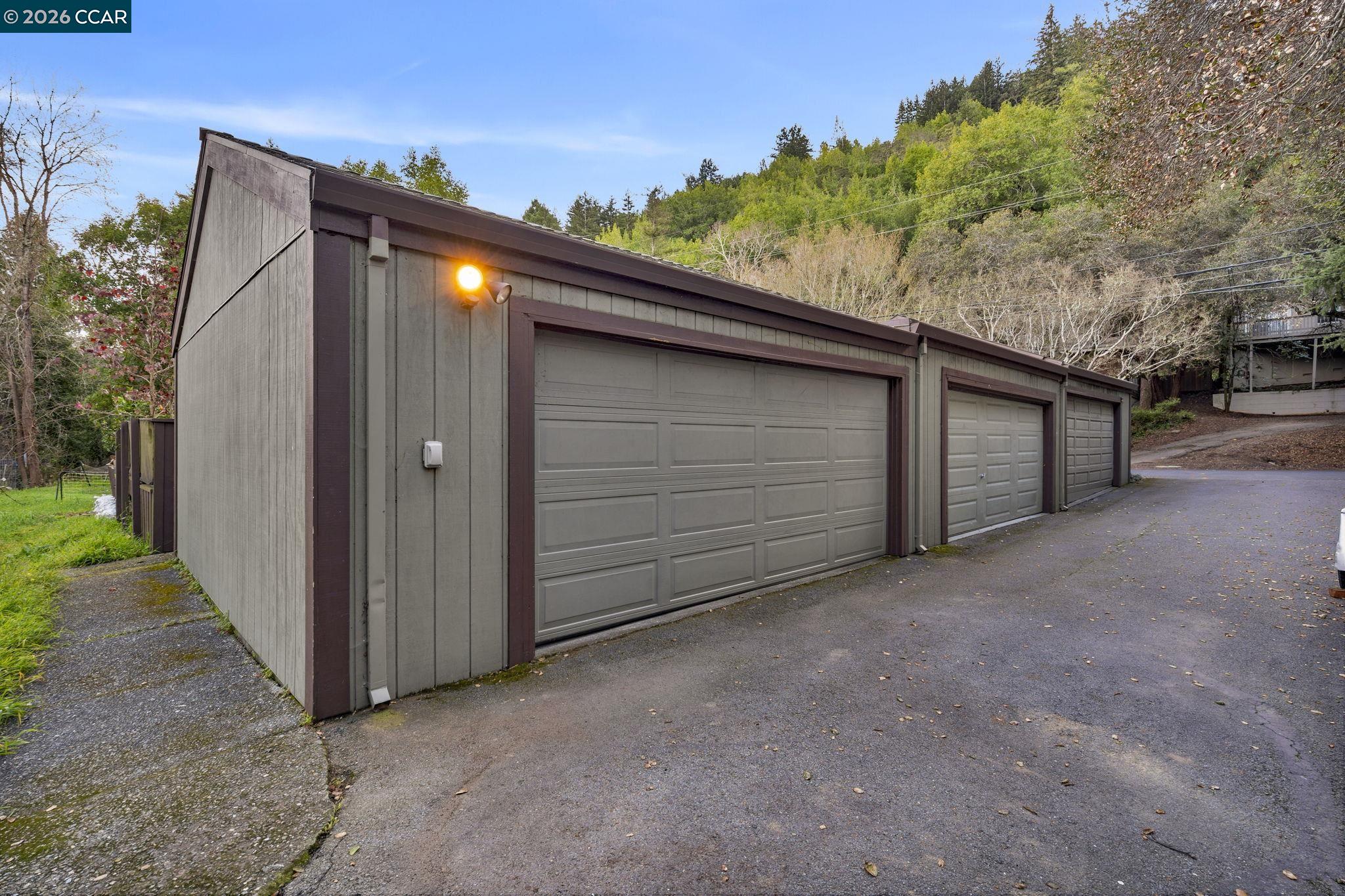 338 Olema Road Fairfax, CA 94930 - Photo 2 of 28 a backyard of a house