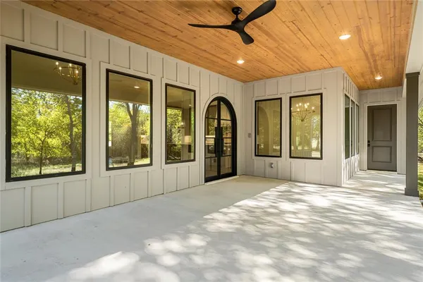 a view of outdoor space and porch