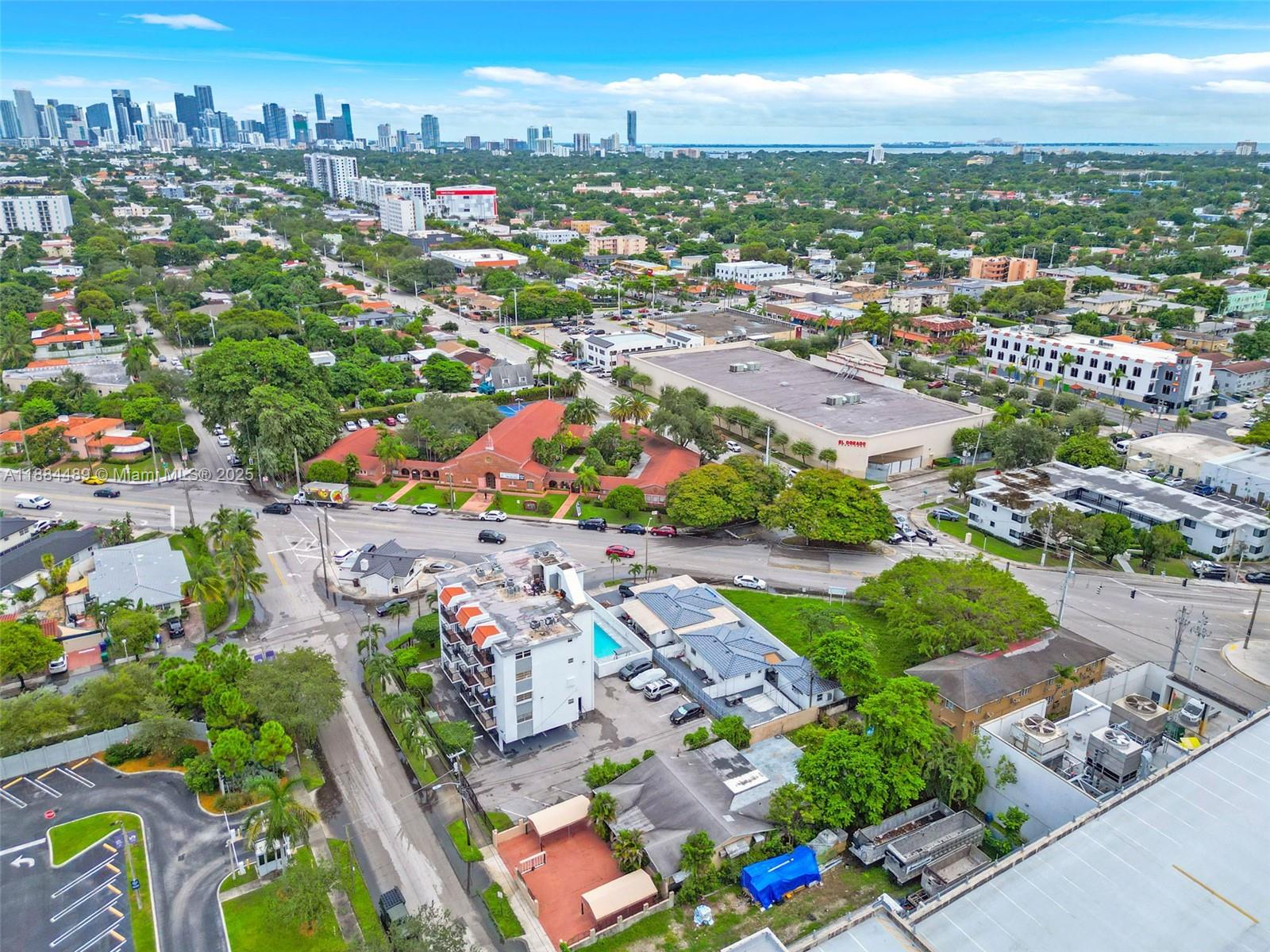 2524 Southwest 6th Street Miami, FL 33135 - Photo 6 of 23 an aerial view of a city