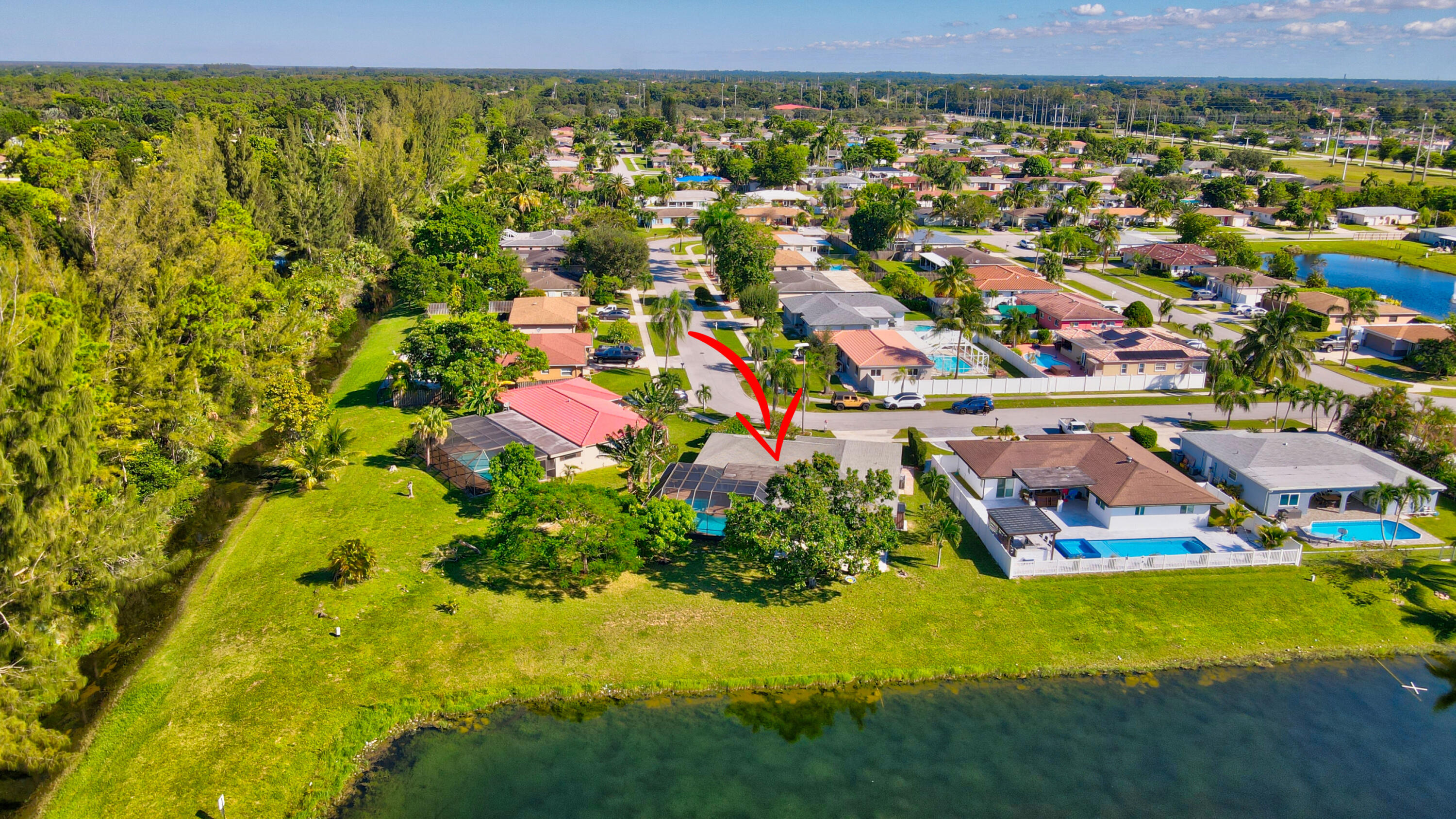 11090 Delta Circle Boca Raton, FL 33428 - Photo 50 of 56 Arial view