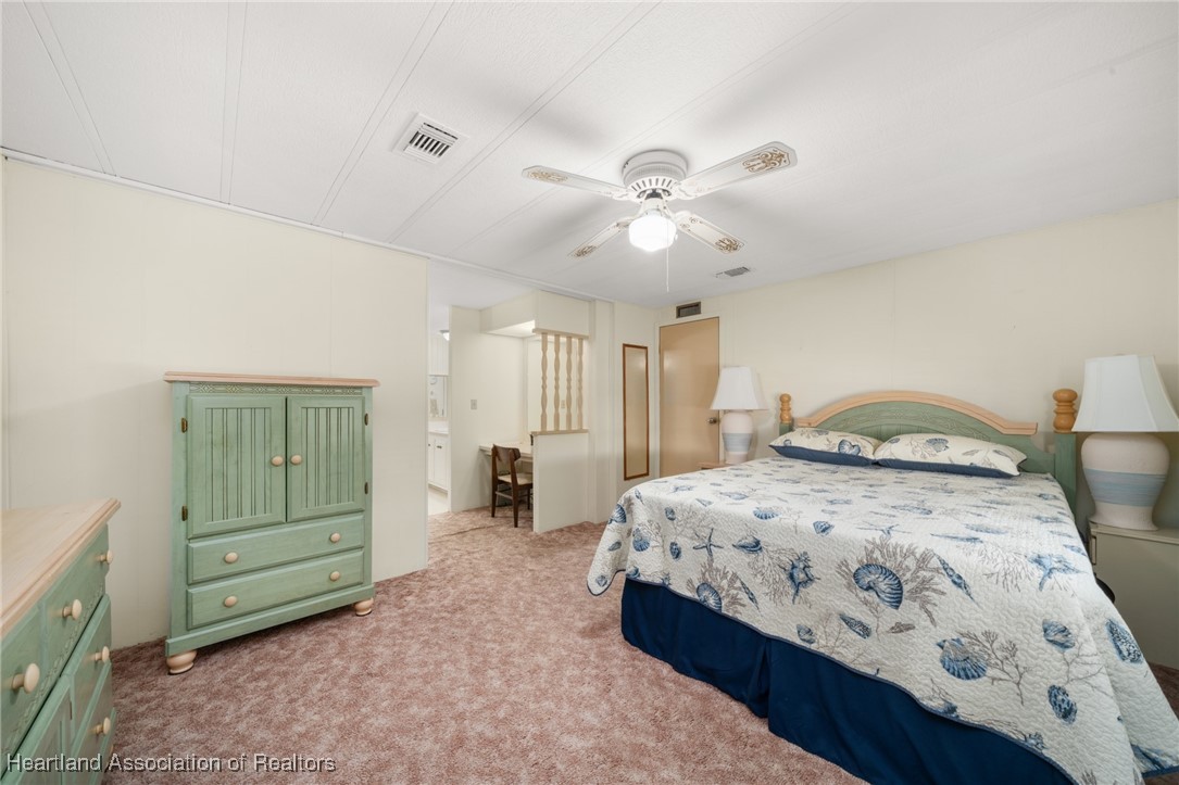 1523 Caribbean Road Sebring, FL 33870 - Photo 25 of 46 MASTER BED
