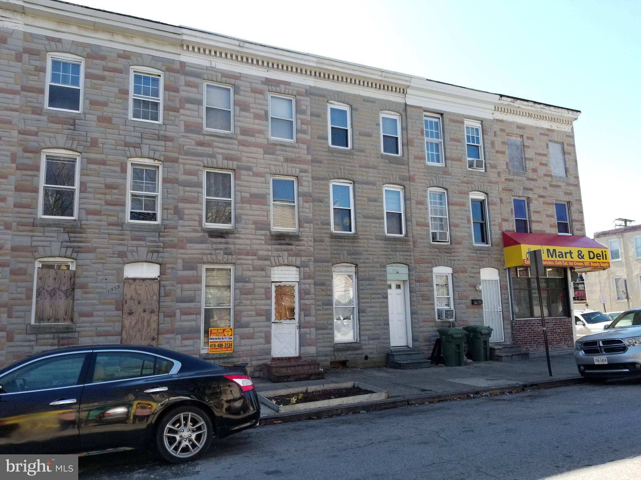 1541 Ramsay Street Baltimore, MD 21223 - Photo 1 of 18 Gallery Image 1
