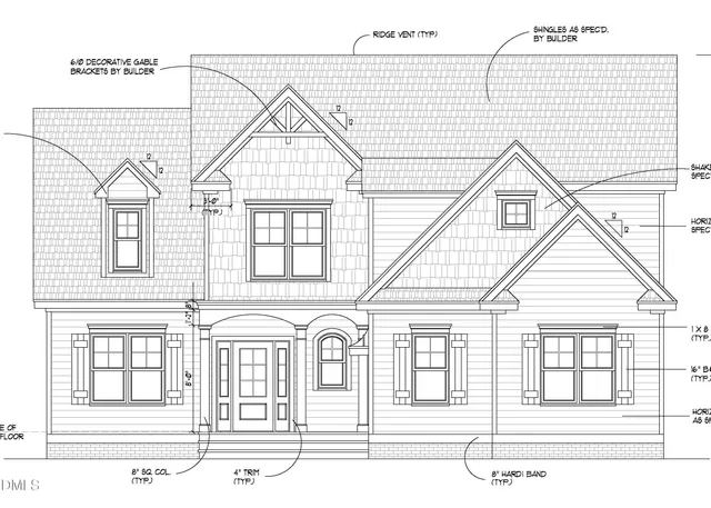 a view of a white building