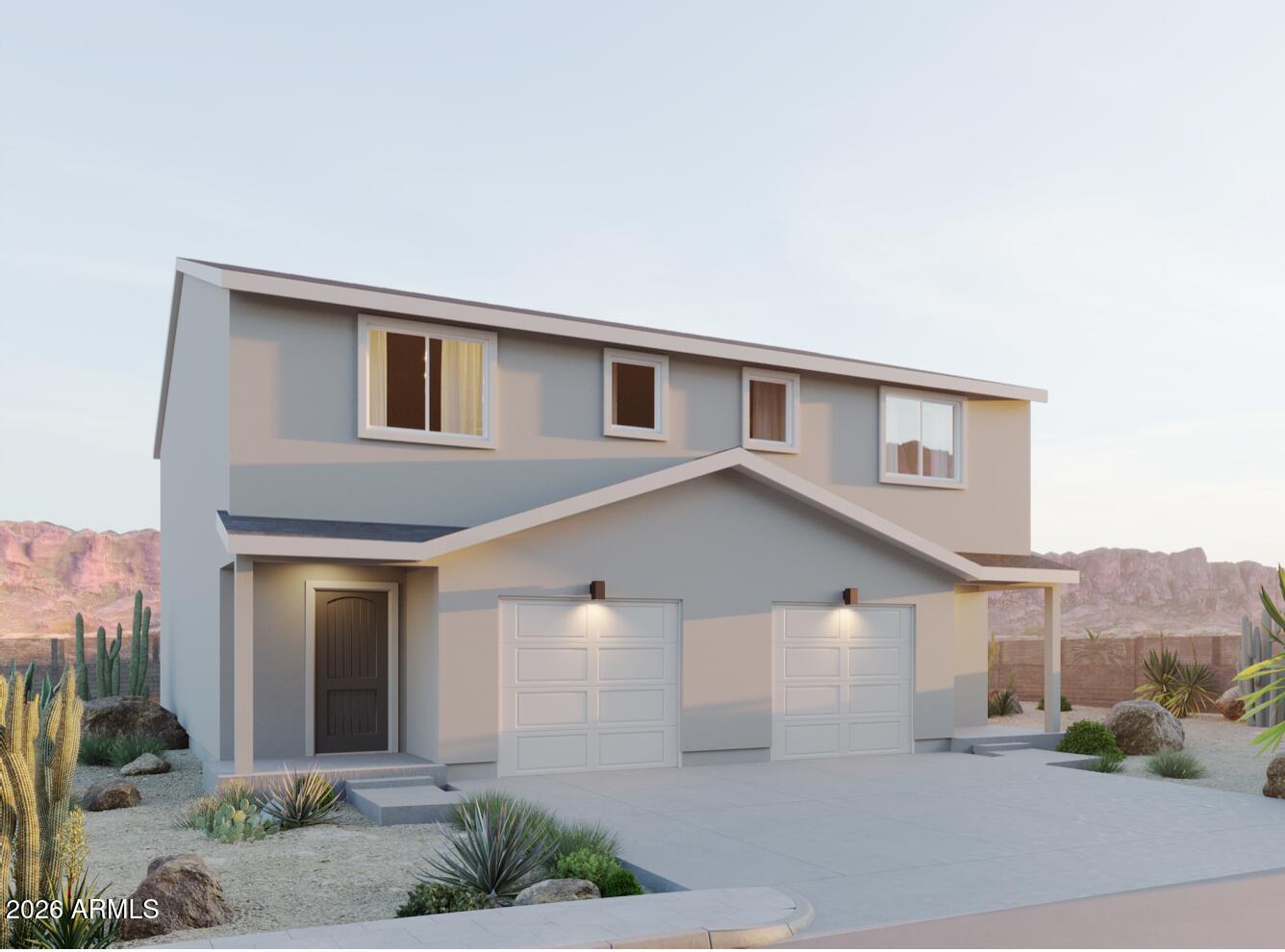 1712 South 3rd Street Phoenix, AZ 85004 - Photo 1 of 12 a front view of a house with a yard and garage