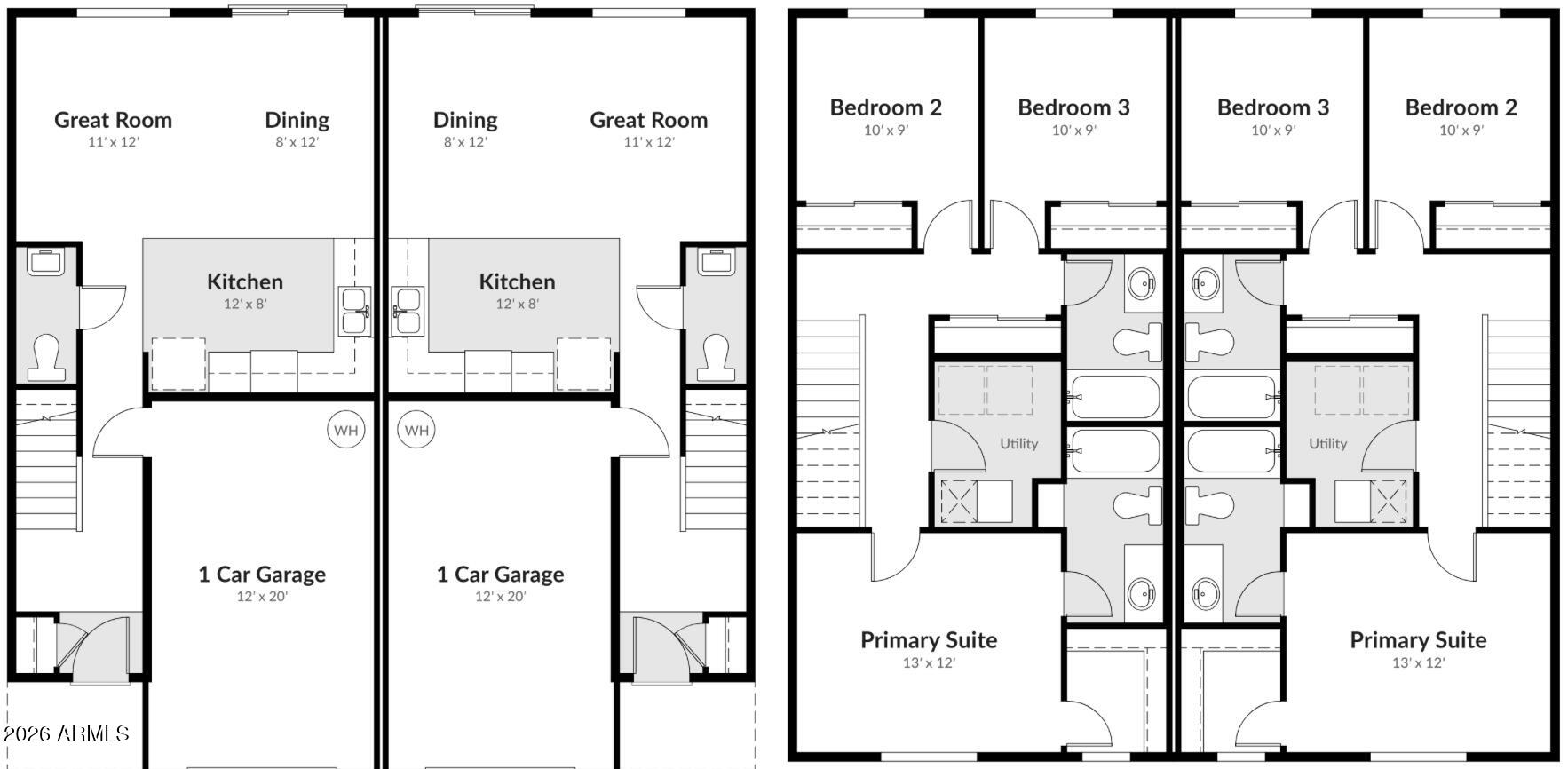 1712 South 3rd Street Phoenix, AZ 85004 - Photo 2 of 12 a picture of a floor plan