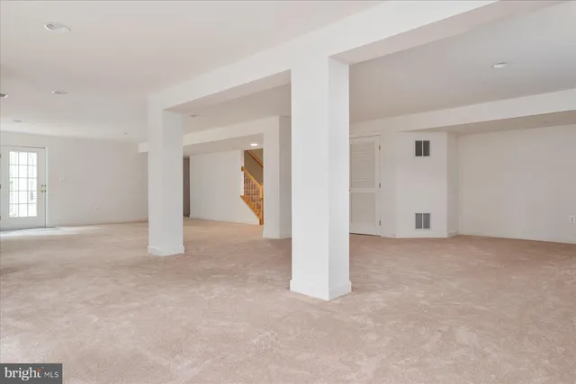 a view of a wooden deck