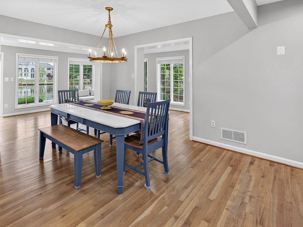 23 Sheffield Road Rehoboth Beach, DE 19971 - Photo 31 of 100 Dining room overlooks the water