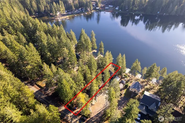 a view of a city with mountains in the background