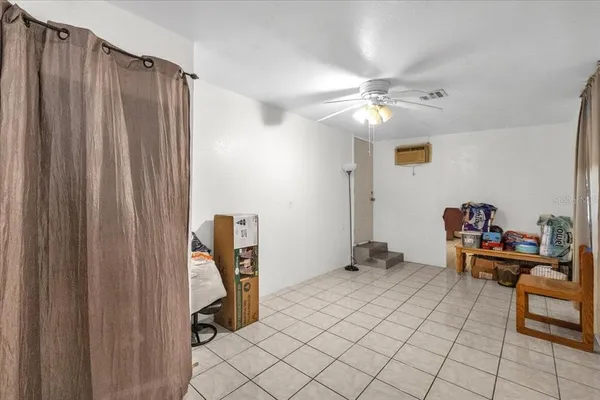 a view of a bike garage