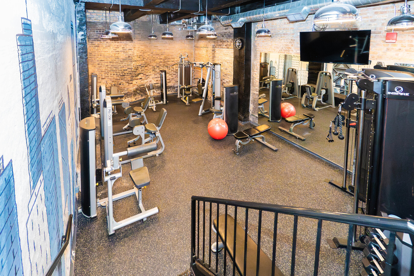 1120 North Lake Shore Drive, Unit 15A Chicago, IL 60611 - Photo 24 of 29 a view of a room with gym equipment