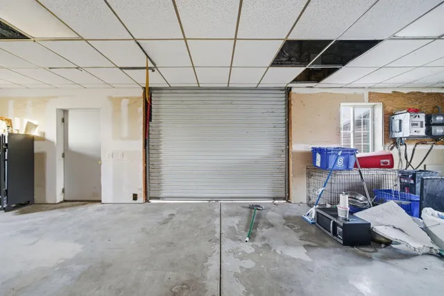 a view of storage and utility room