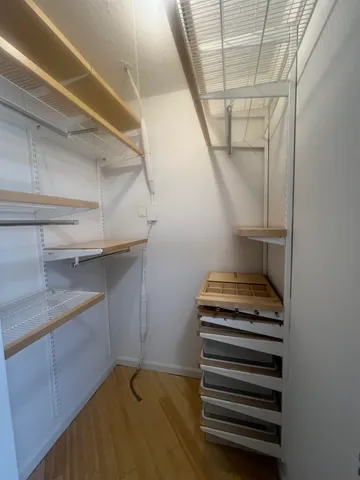 a view of storage and utility room