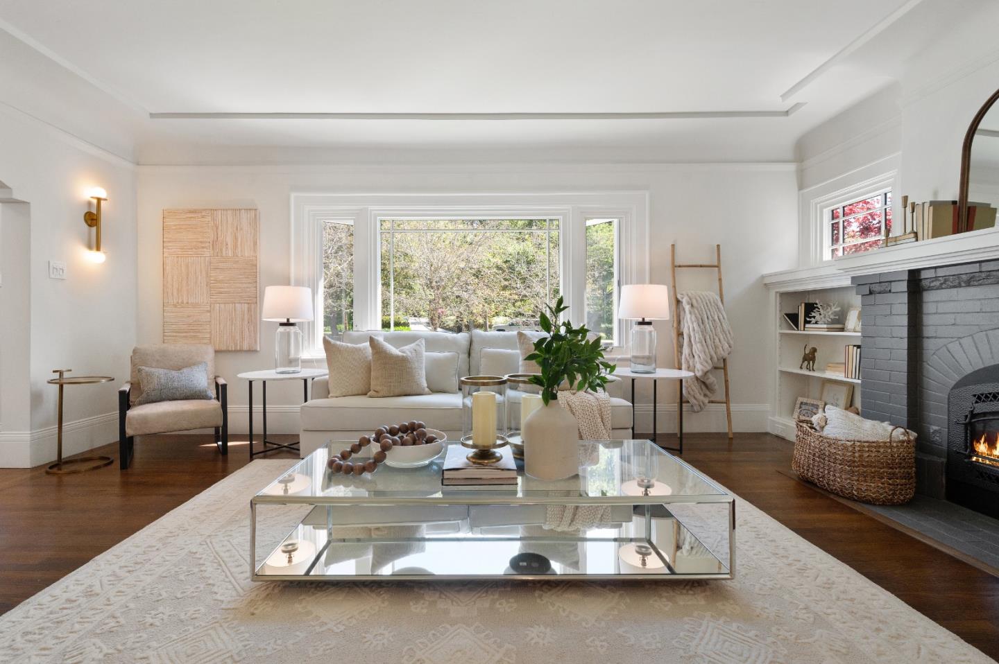 170 Warren Road San Mateo, CA 94401 - Photo 15 of 56 a living room with furniture large window and a table