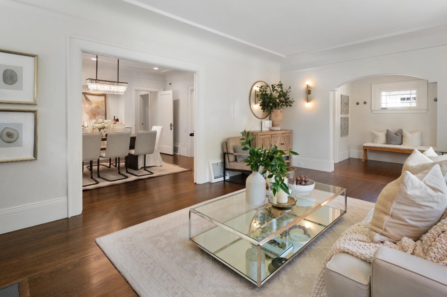 170 Warren Road San Mateo, CA 94401 - Photo 16 of 56 a living room with furniture and a table