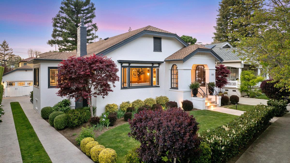 170 Warren Road San Mateo, CA 94401 - Photo 50 of 56 a front view of a house with garden