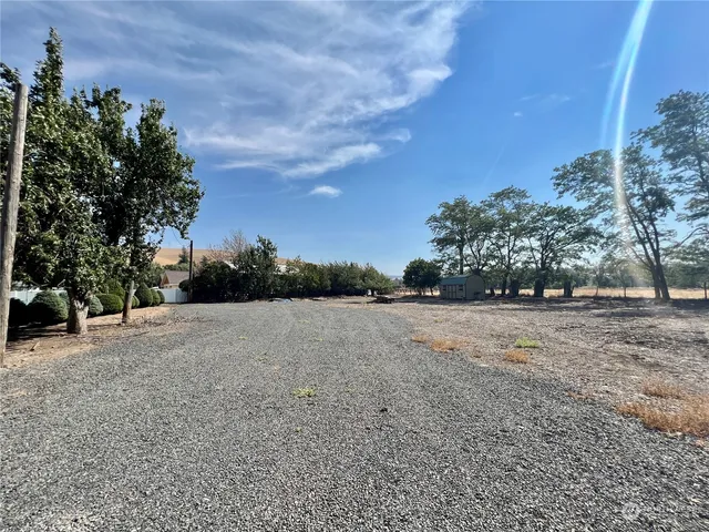 a view of outdoor space and yard