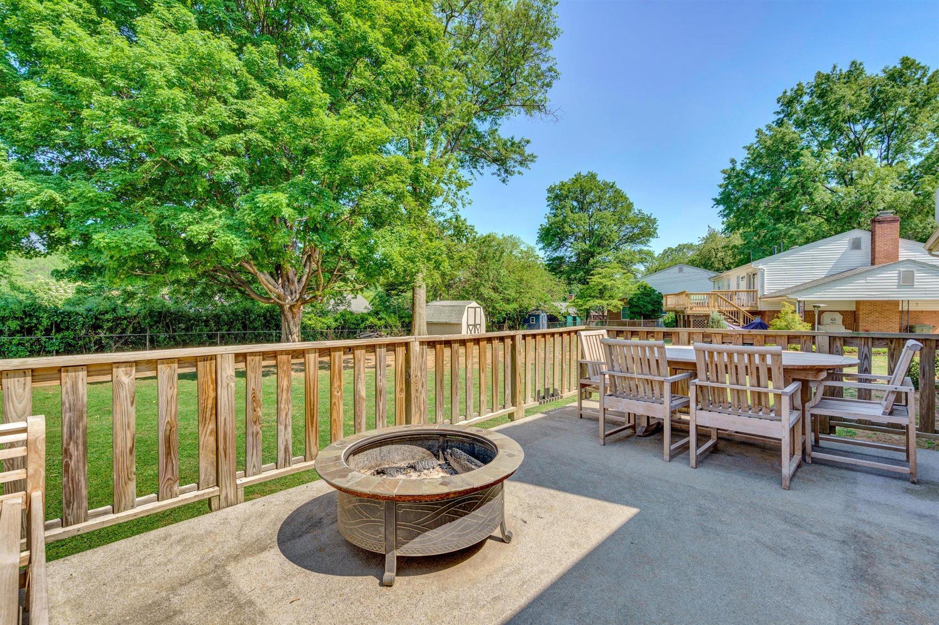 418 Highfield Road Salem, VA 24153 - Photo 41 of 43 Deck & Yard