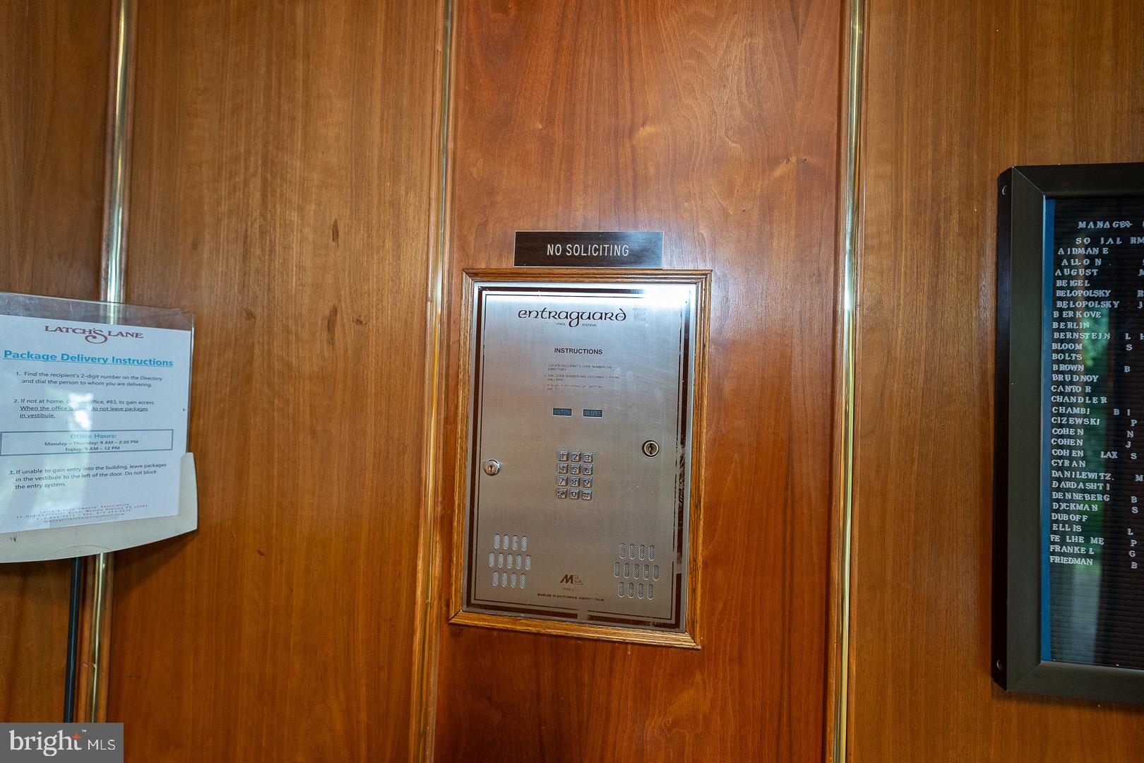 40 Old Lancaster Road, Unit 512 Merion Station, PA 19066 - Photo 39 of 60 a view of an entryway with a wooden door