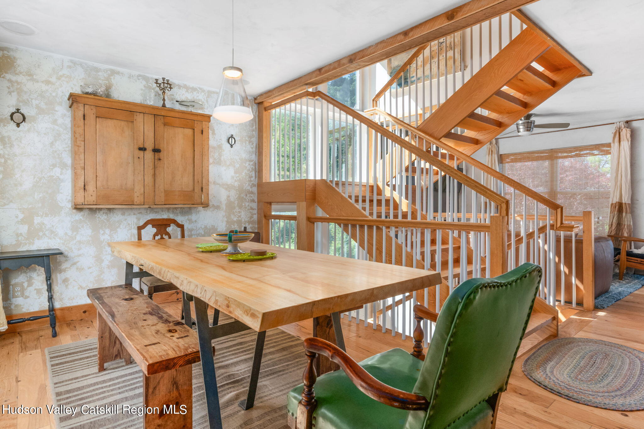 67 Jaycox Road Medusa, NY 12120 - Photo 9 of 36 a view of a dining room with furniture window and wooden floor