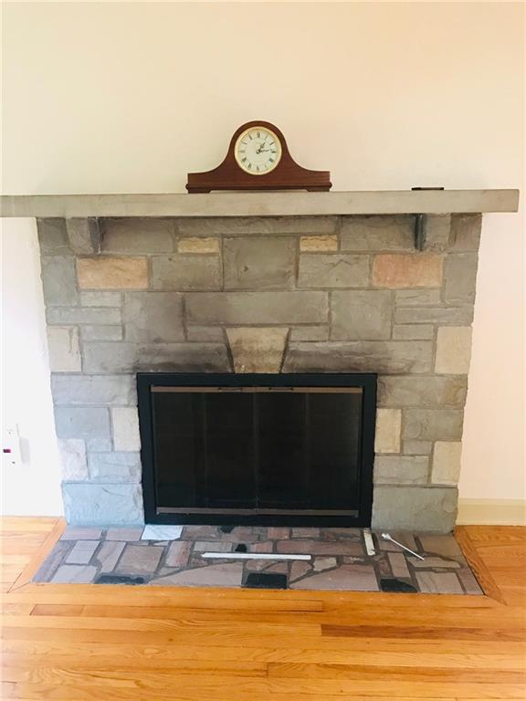 507 Haverhill Road Pittsburgh, PA 15228 - Photo 5 of 20 Living Room's gas fireplace is ready for you