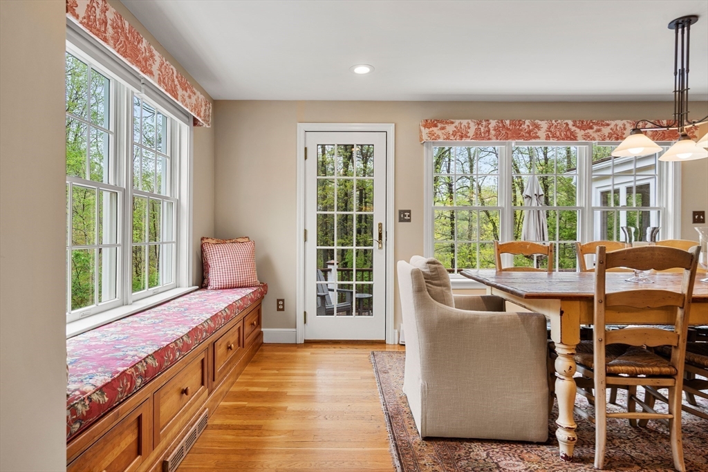 58 High Ridge Road Boxford, MA 01921 - Photo 14 of 40 a living room with furniture and a large window