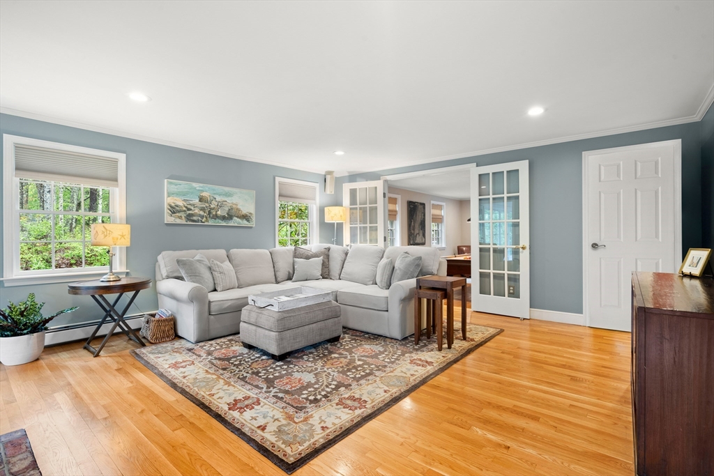 58 High Ridge Road Boxford, MA 01921 - Photo 7 of 40 a living room with furniture and a rug